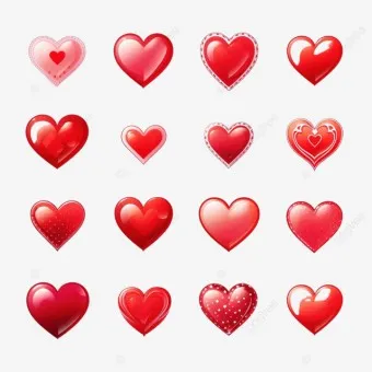 하트 이미지 예쁜 하트 그림 일러스트_2