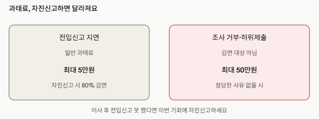 2026년 주민등록 사실조사 자진신고