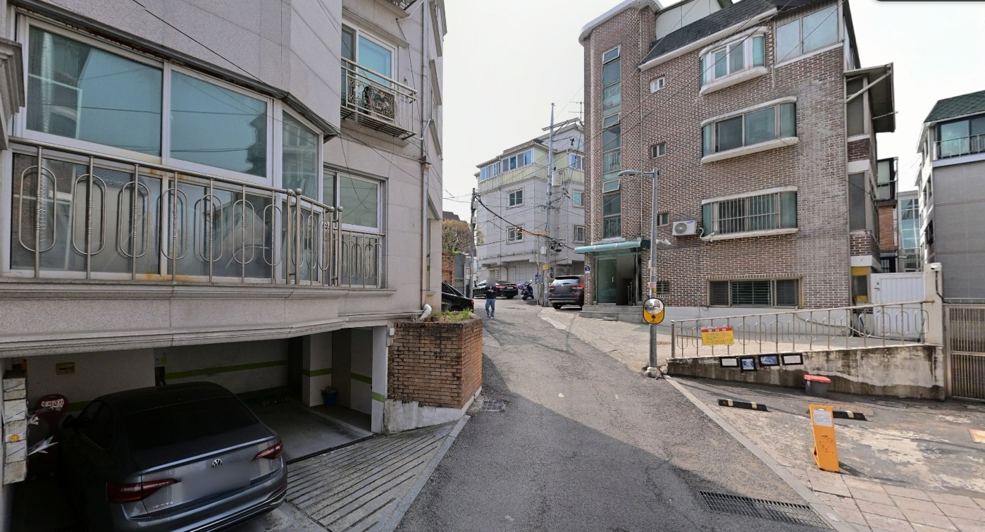 모아주택 추진 이전에 골목길 전경 사진