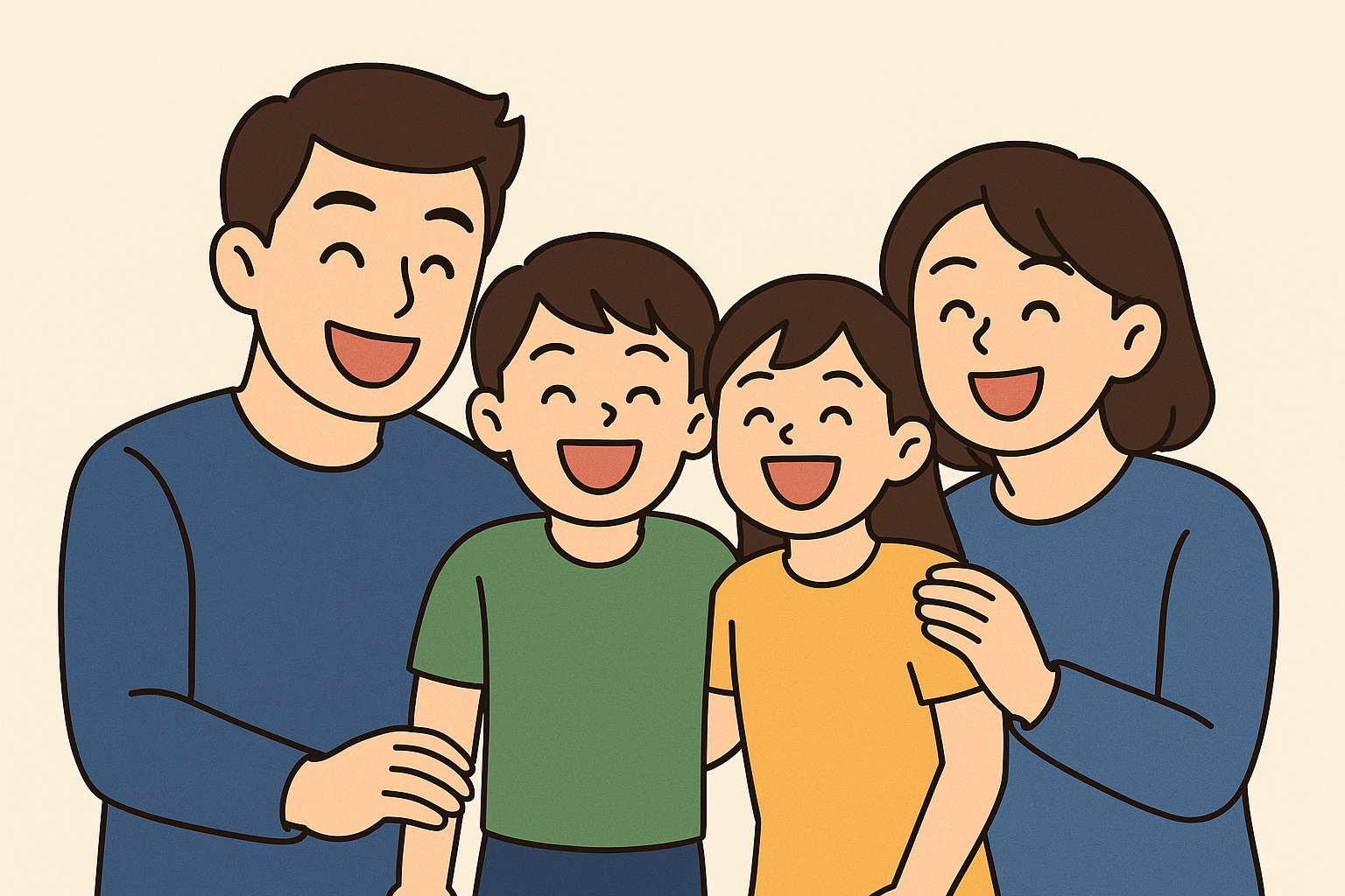 전국민 25만뭔 지급이 적혀있는 썸네일&amp;#44;가족들이 웃고 있는 이미지 