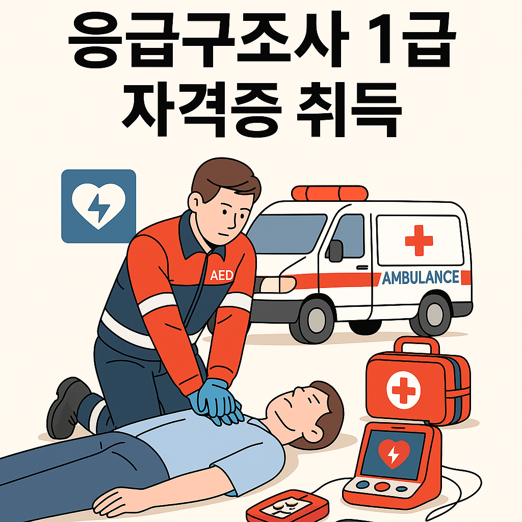 응급구조사 1급 자격증, 취득 방법부터 취업까지 한눈에 정리! 🚑📚