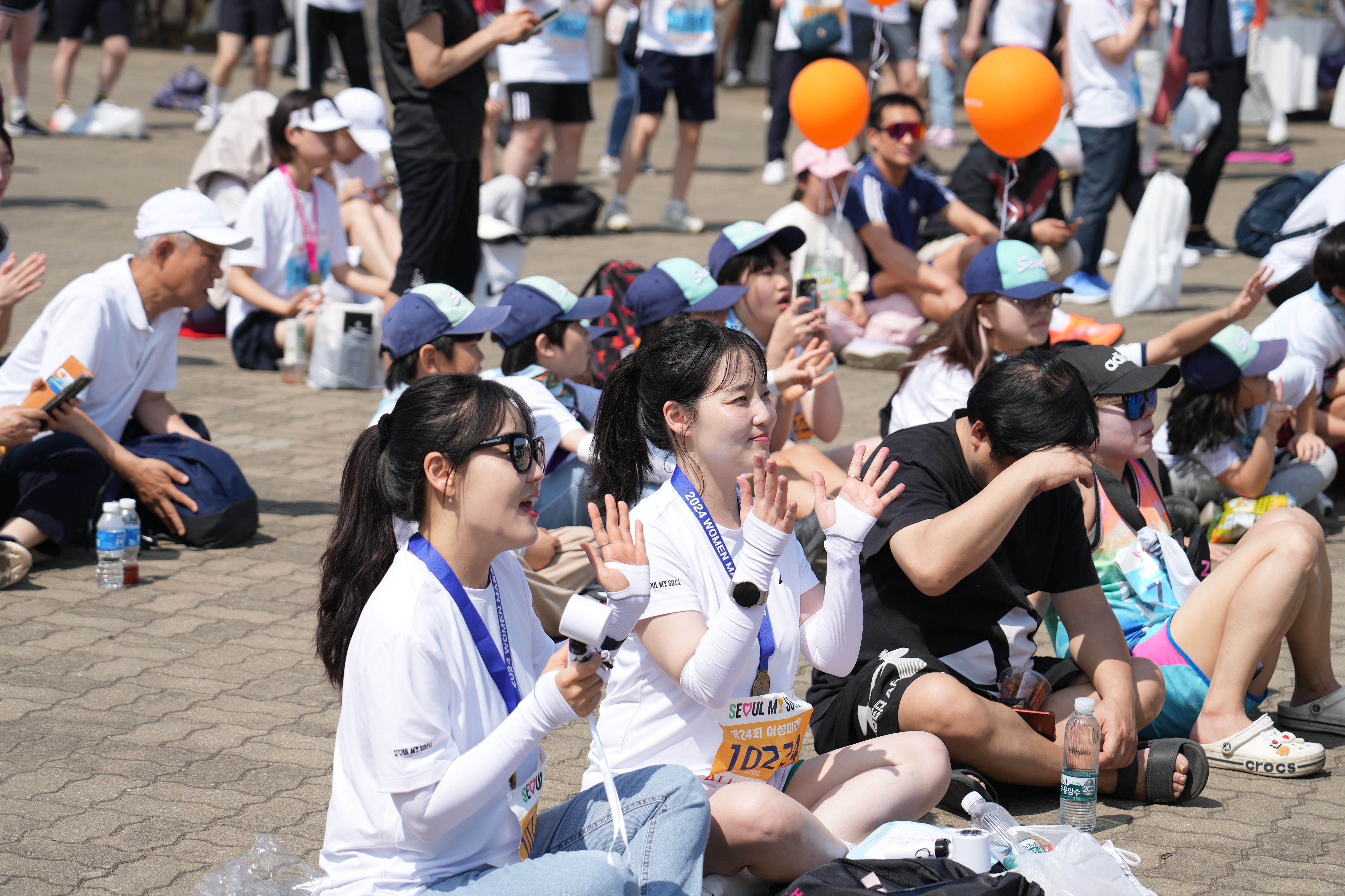 여성마라톤대회 사진