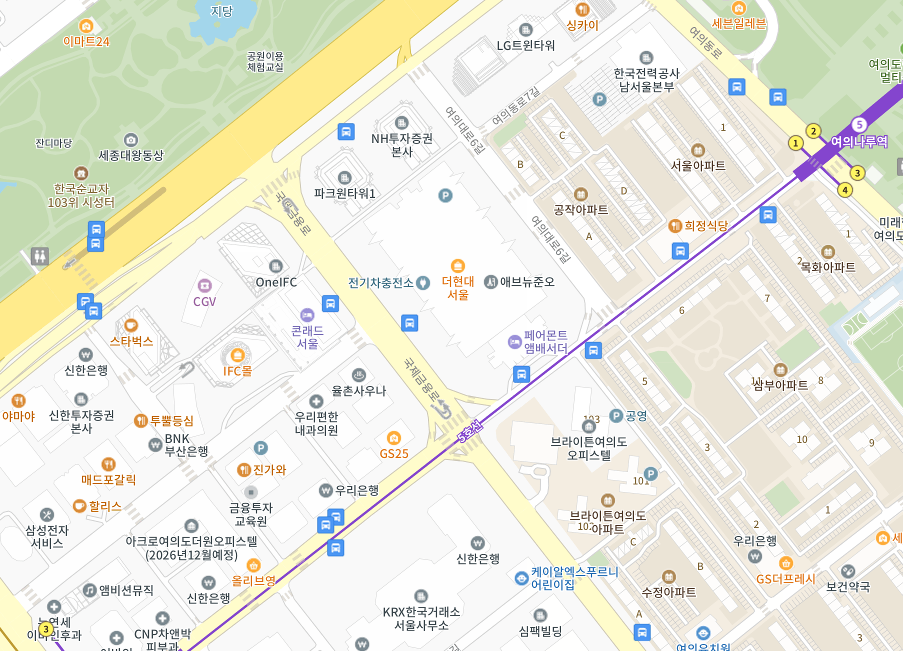 여의도 IFC몰 주차요금 및 무료주차 방법 알아보기