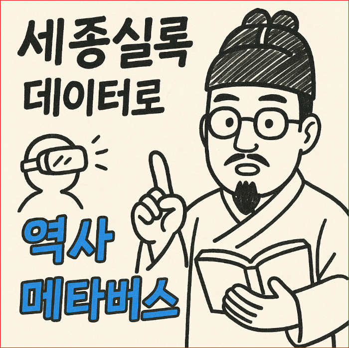 세종실록 데이터로 만드는 역사 메타버스