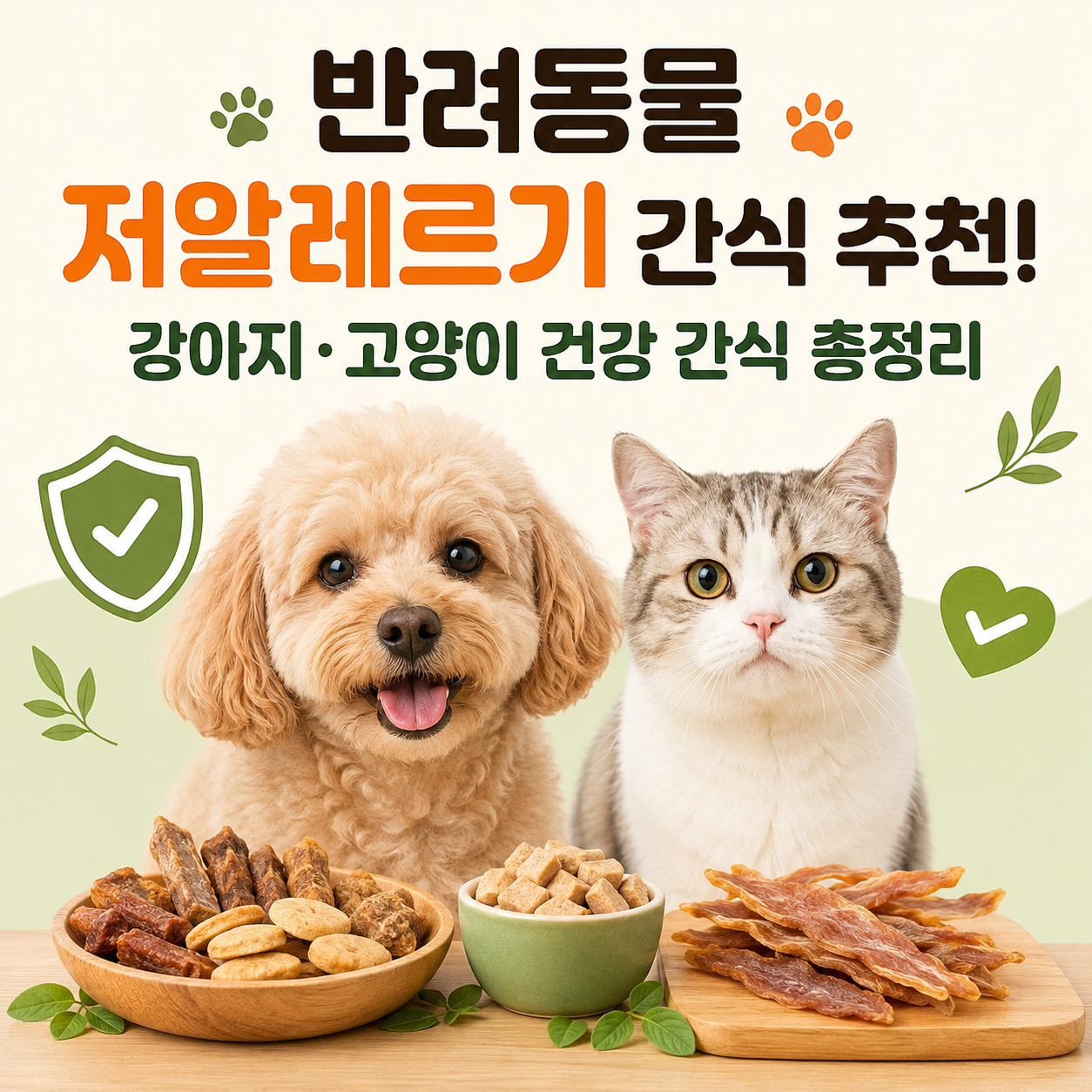 저알레르기 간식