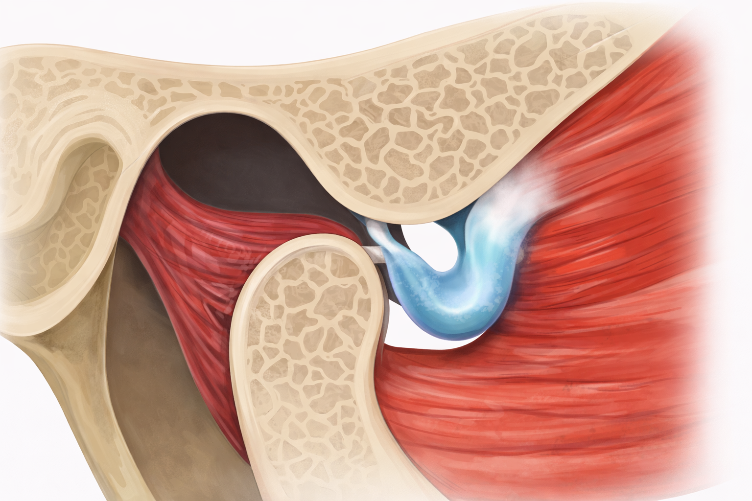 턱에서 나는 소리의 원인, 관절원판변위