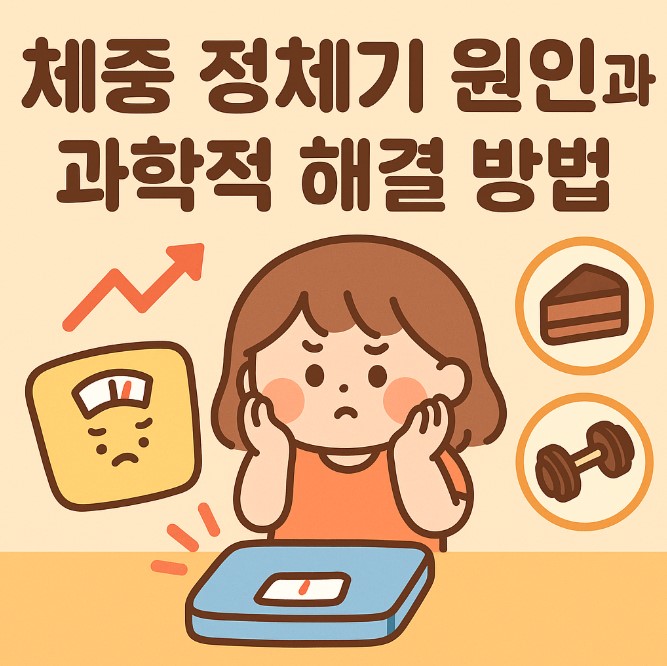 체중 정체기 해결 방법