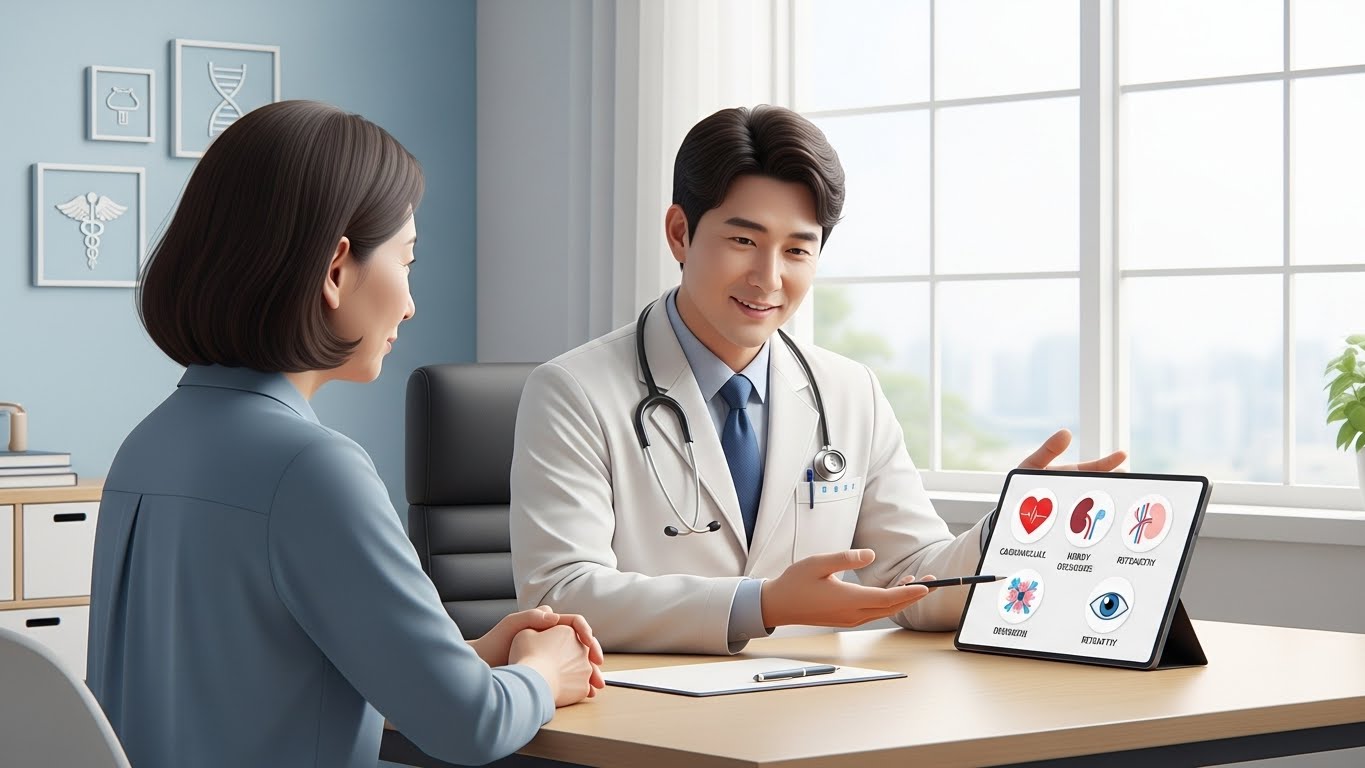 당뇨합병증, 당뇨발, 당뇨망막병증