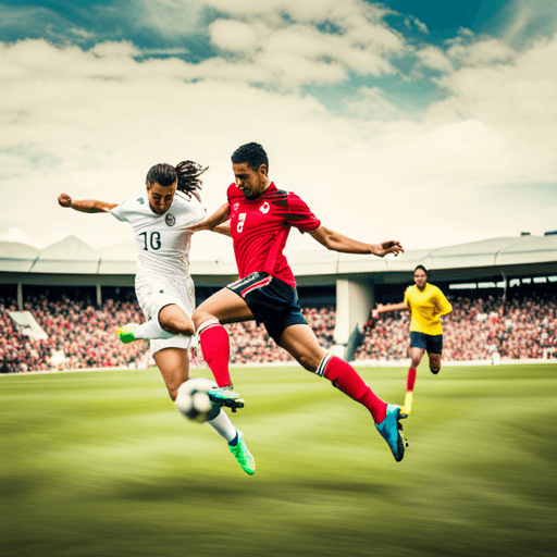 여자축구 남북전