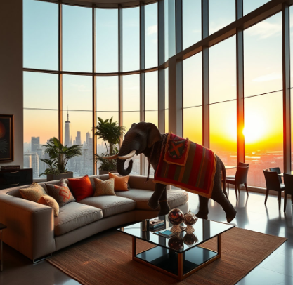 펜트하우스 코끼리 영화그림