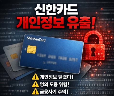 신한카드개인정보유출