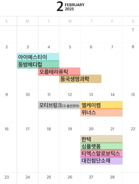 2월 공모주 일정관련 일러스트 이미지 <출처 : 카카오뱅크 >
