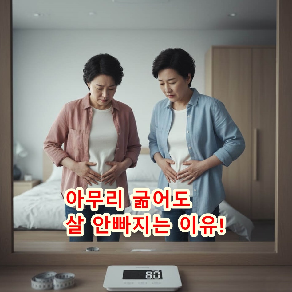 아무리 굶어도 살 안 빠지는 사람들 공통점!