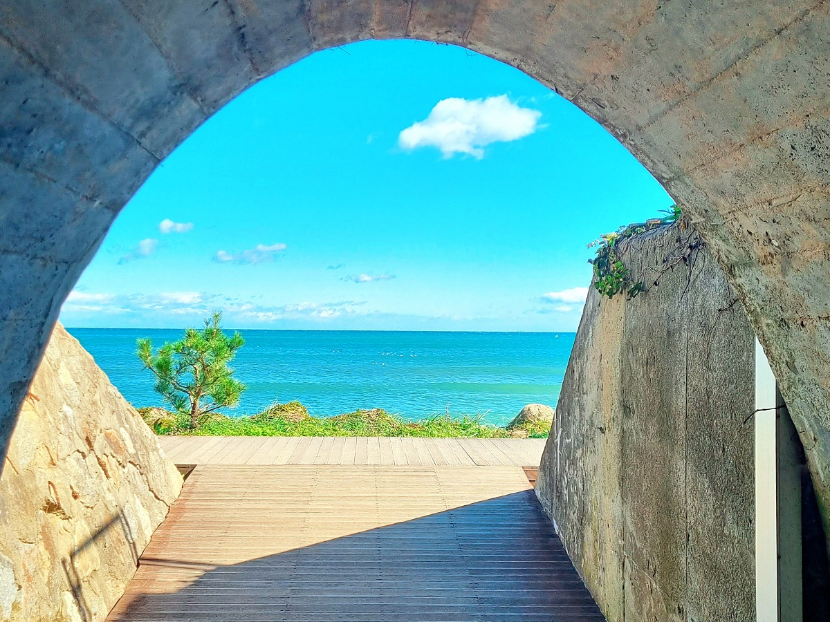 강원도 동해 가볼만한곳 한섬해수욕장 후기 ❘ 주차 빛터널 하대암 산책로