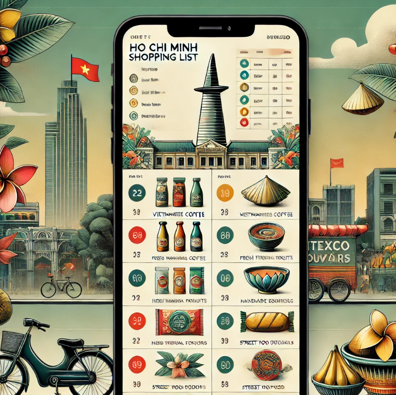 호치민 쇼핑리스트