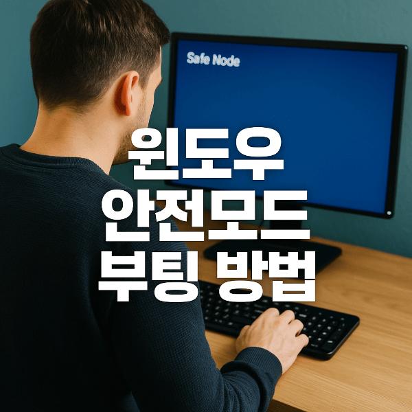 윈도우 안전모드 부팅 방법 썸네일