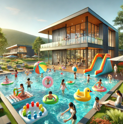 키즈펜션 풀빌라