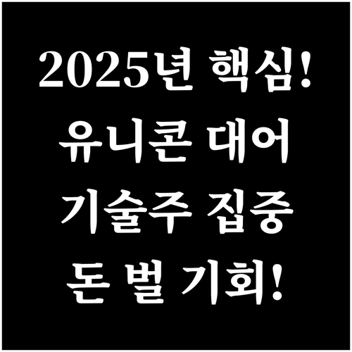 2025년 IPO 시장 전망 대어급 ..