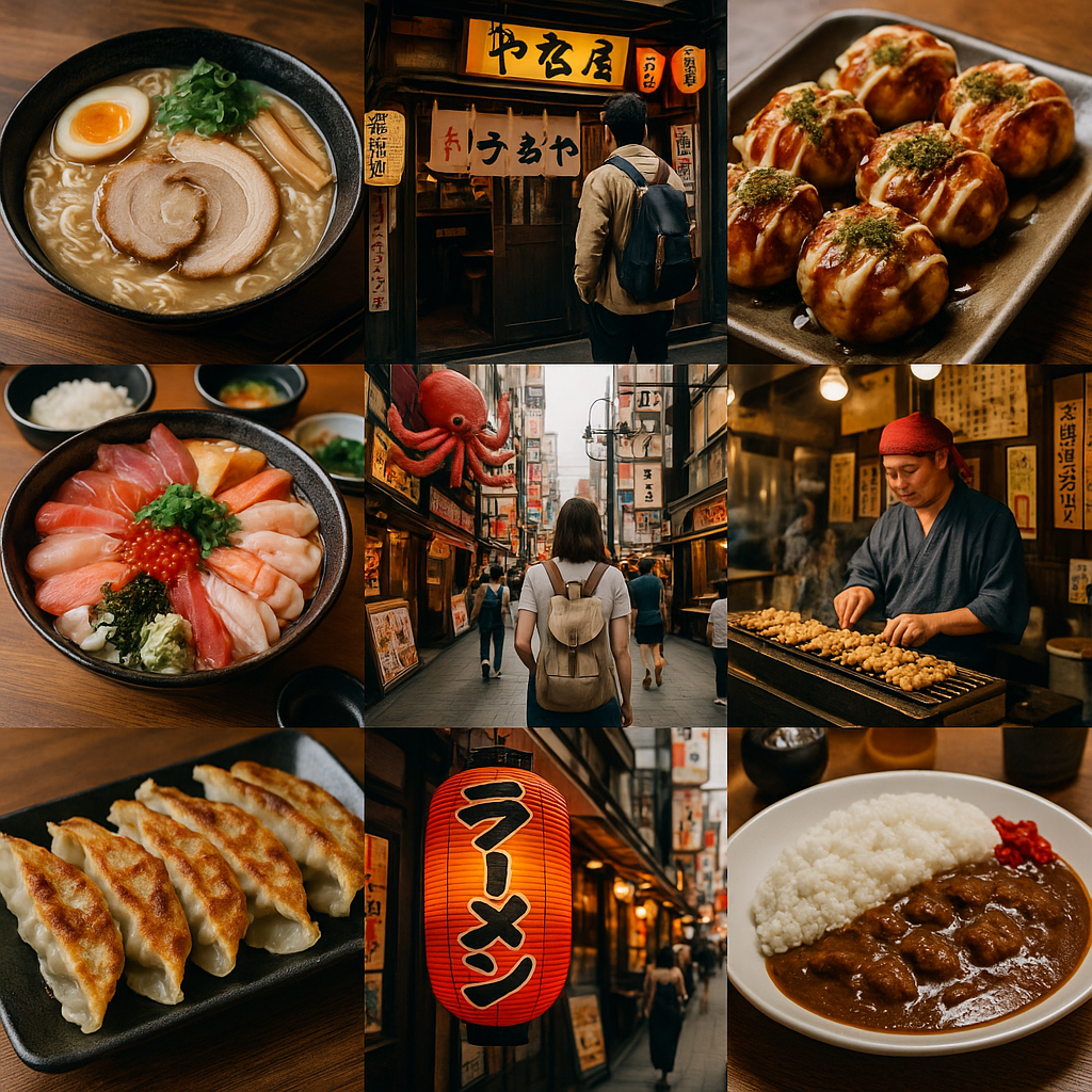 일본 맛집의 대표메뉴 사진