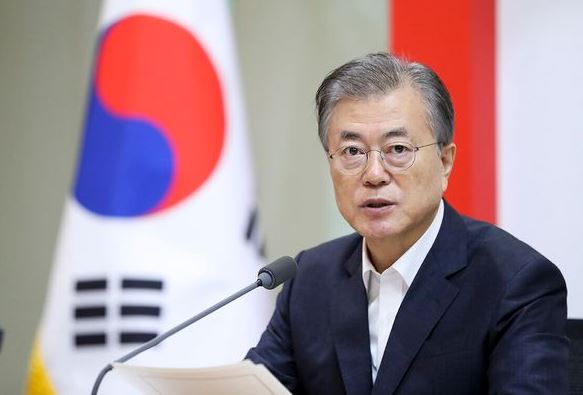 문재인 지지율 중간 비교