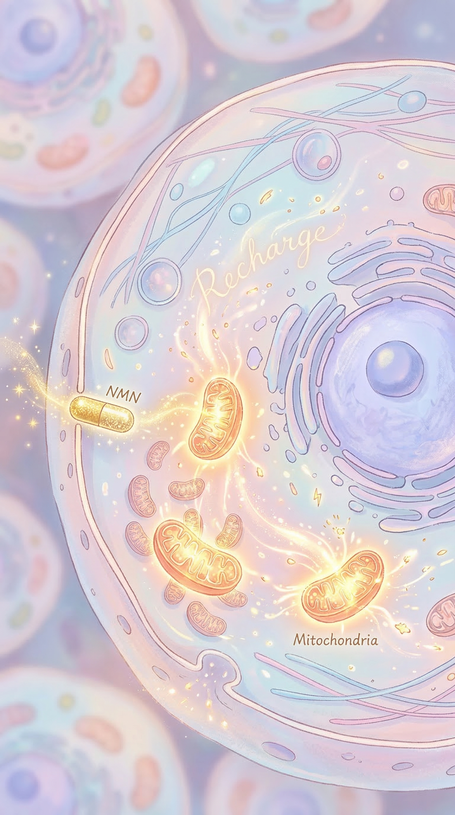 세포의 배터리를 깨우는 NMN 에너지 충전