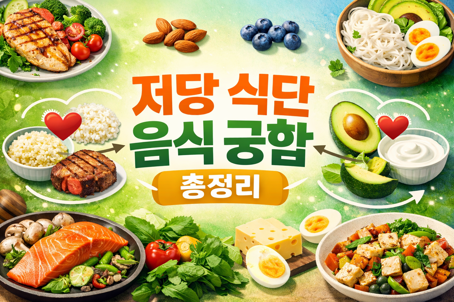 저당 식단 음식 궁합