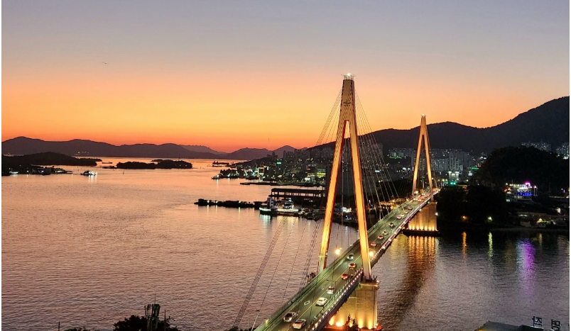 여수 밤바다 사진