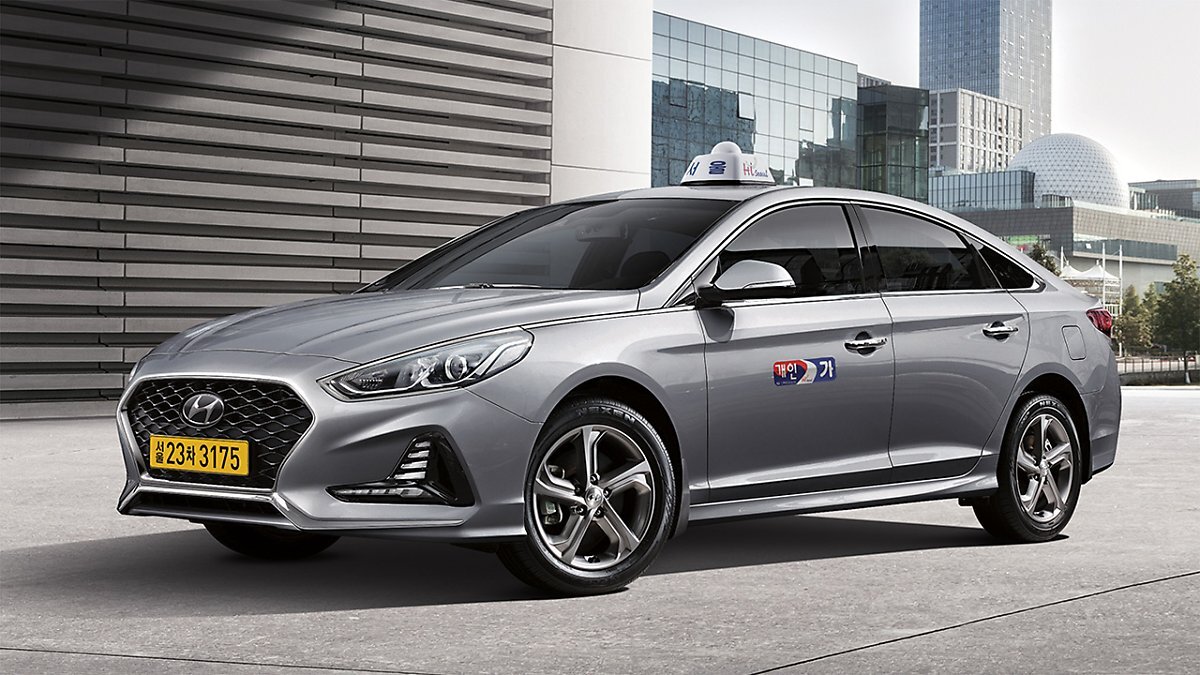 현대자동차 쏘나타 뉴라이즈 택시