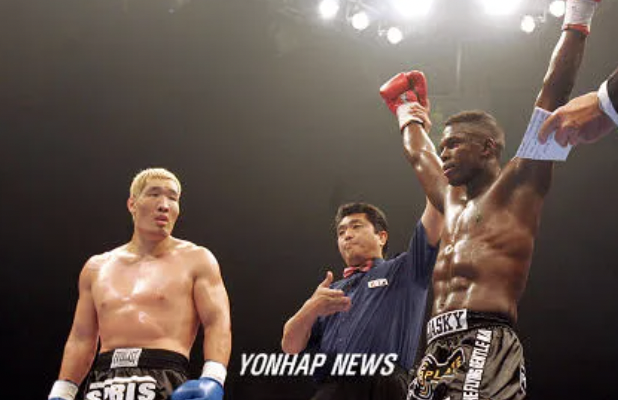 최홍만 씨름 전적 기록