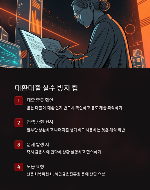 대환대출 실수 방지 팁