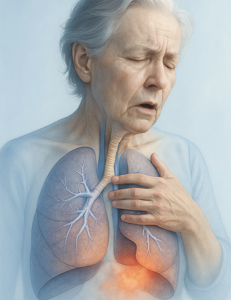 조금만 걸어도 숨이 차고 힘든 이유