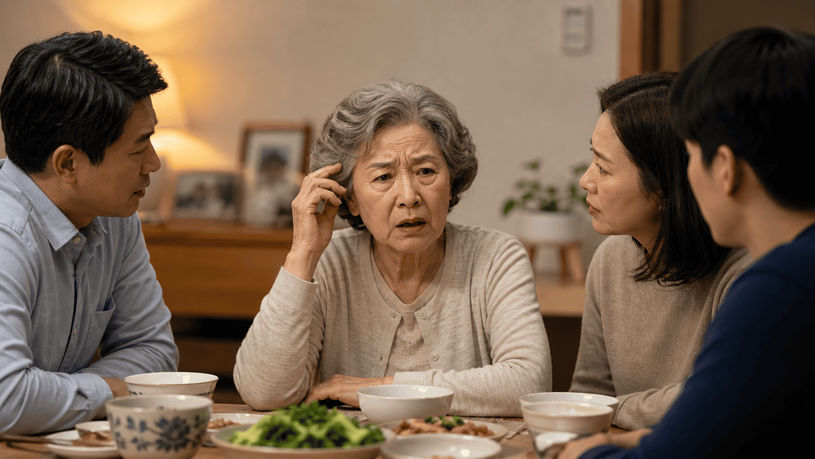 언어능력 저하와 성격 변화, 감정 기복