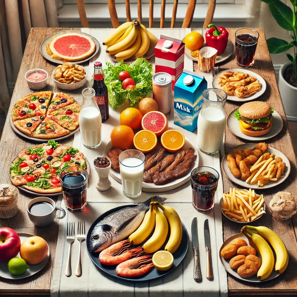 함께 먹으면 건강에 해로운 음식 조합, 소화 불량 주의하세요