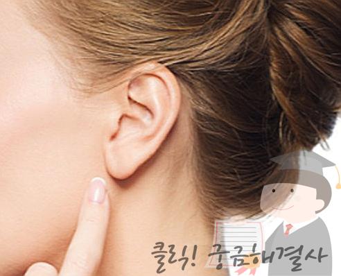 턱 밑 멍울