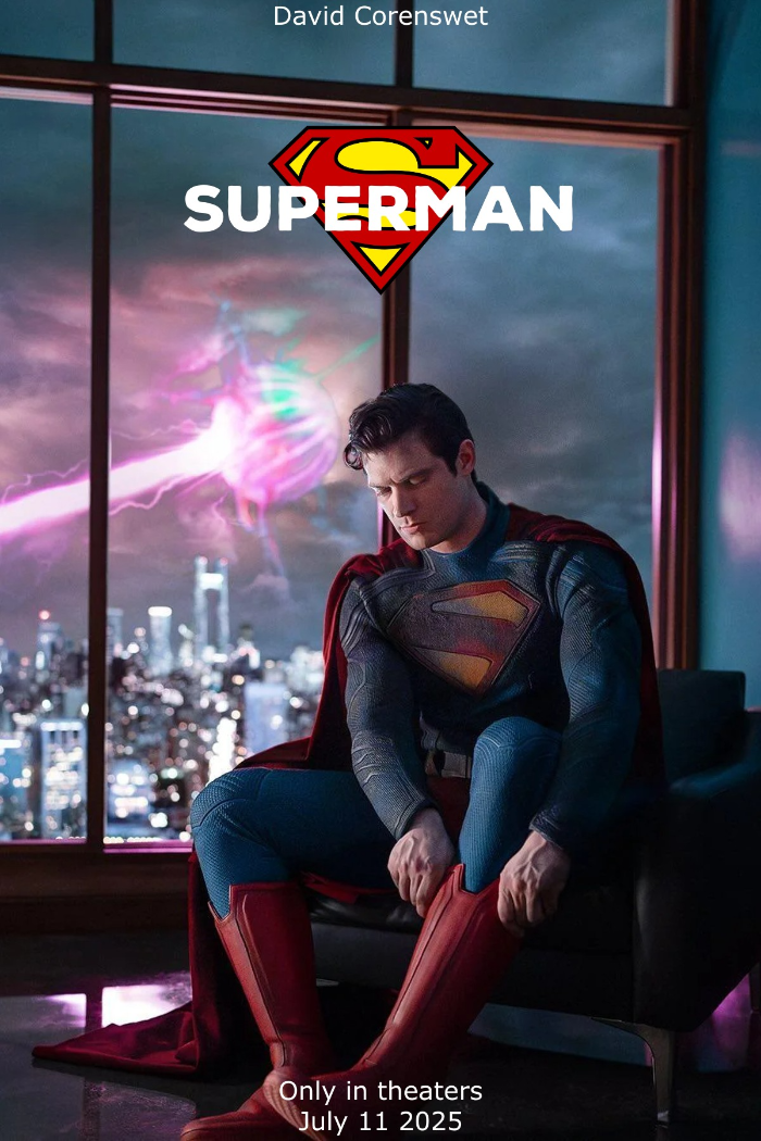 '슈퍼맨' 포스터. (사진=워너브라더스 제공) 2024.12 *재판매 및 DB 금지
