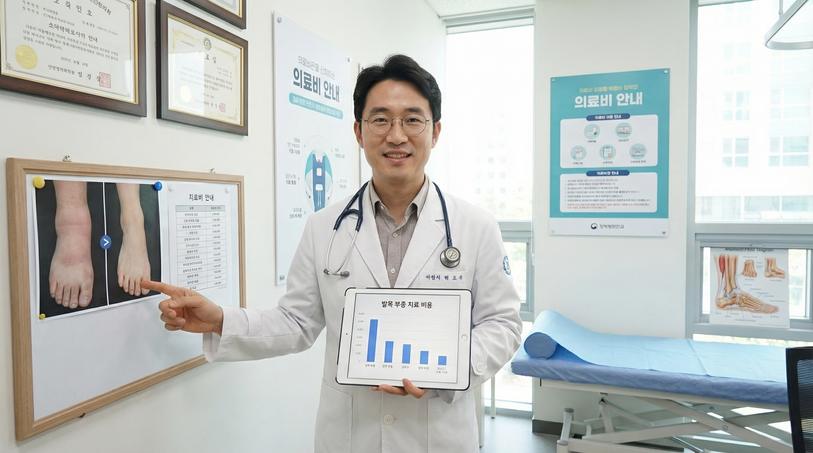 발목 붓기 안빠질때 정형외과 진료비 완벽 정리