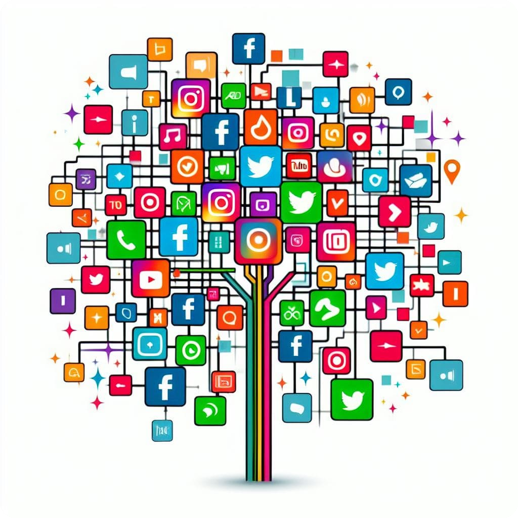 social media tree