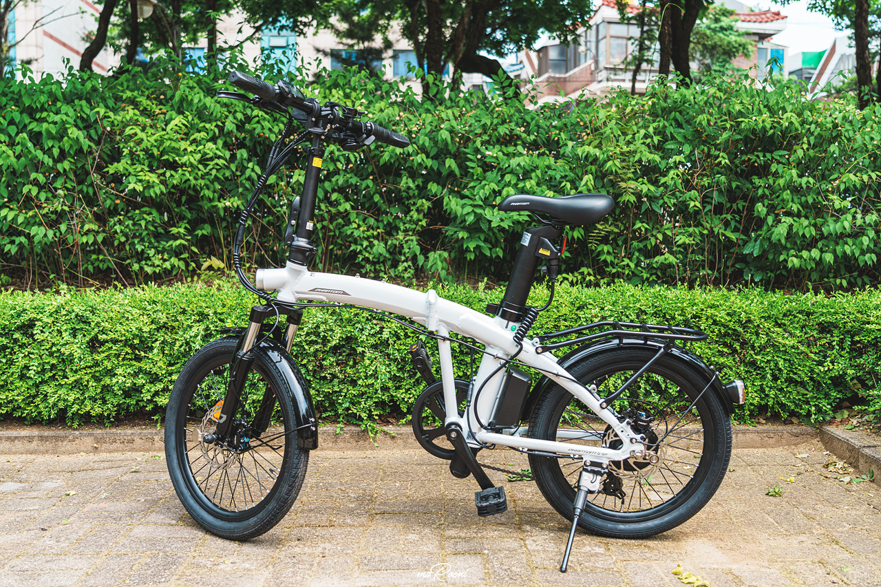 도착한 전기자전거