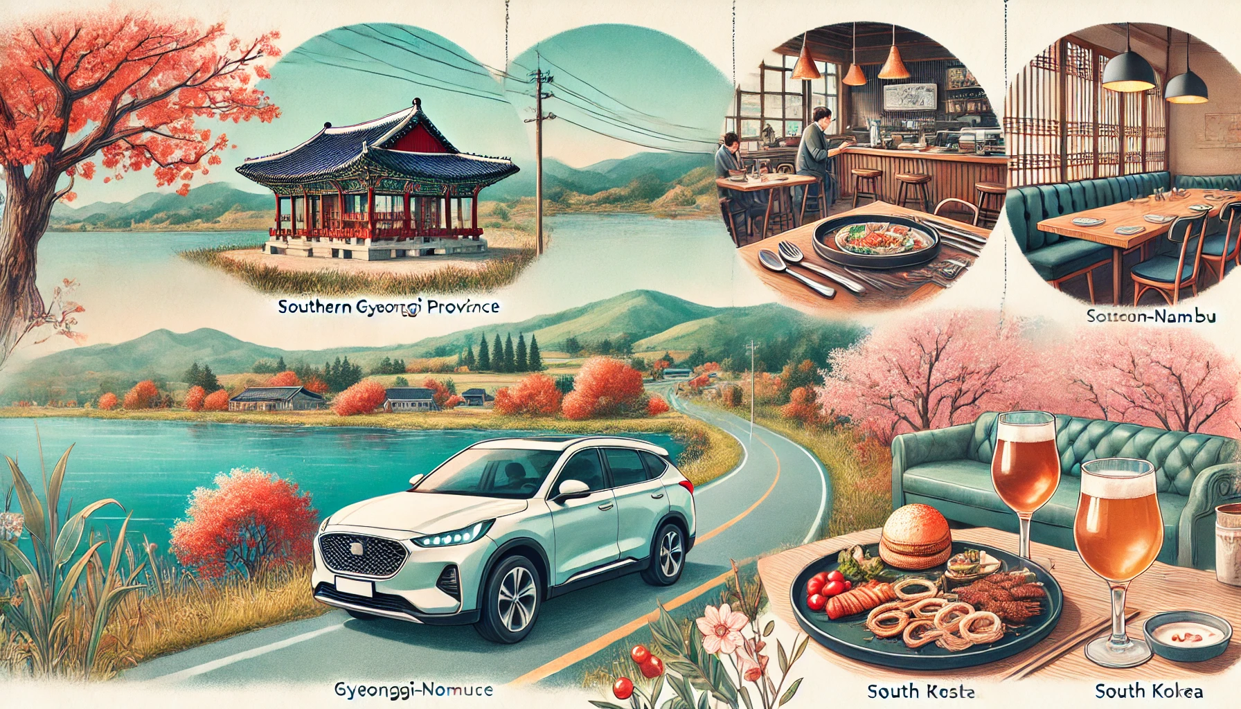 경기남부 드라이브 코스와 함께 가기 좋은 맛집