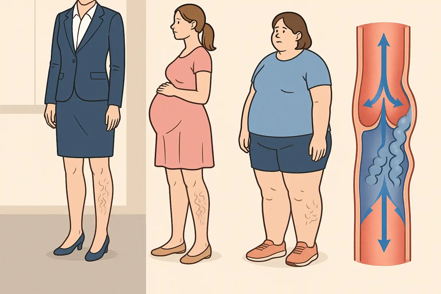 하지정맥류 위험 요인