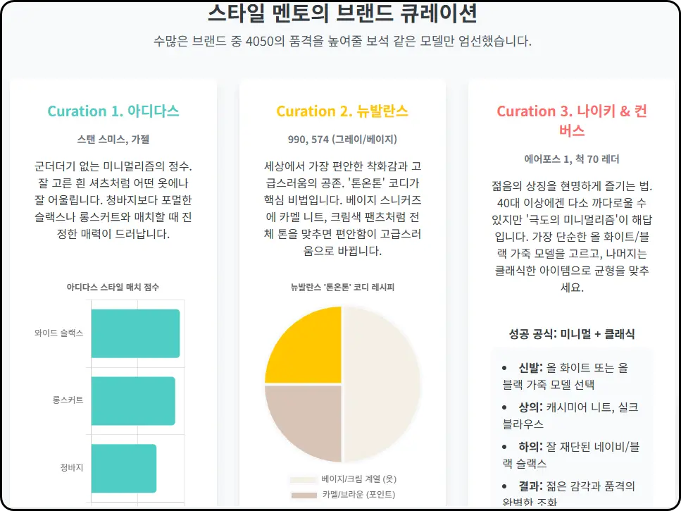 편안함과 고급스러움의 공존 - 뉴발란스
