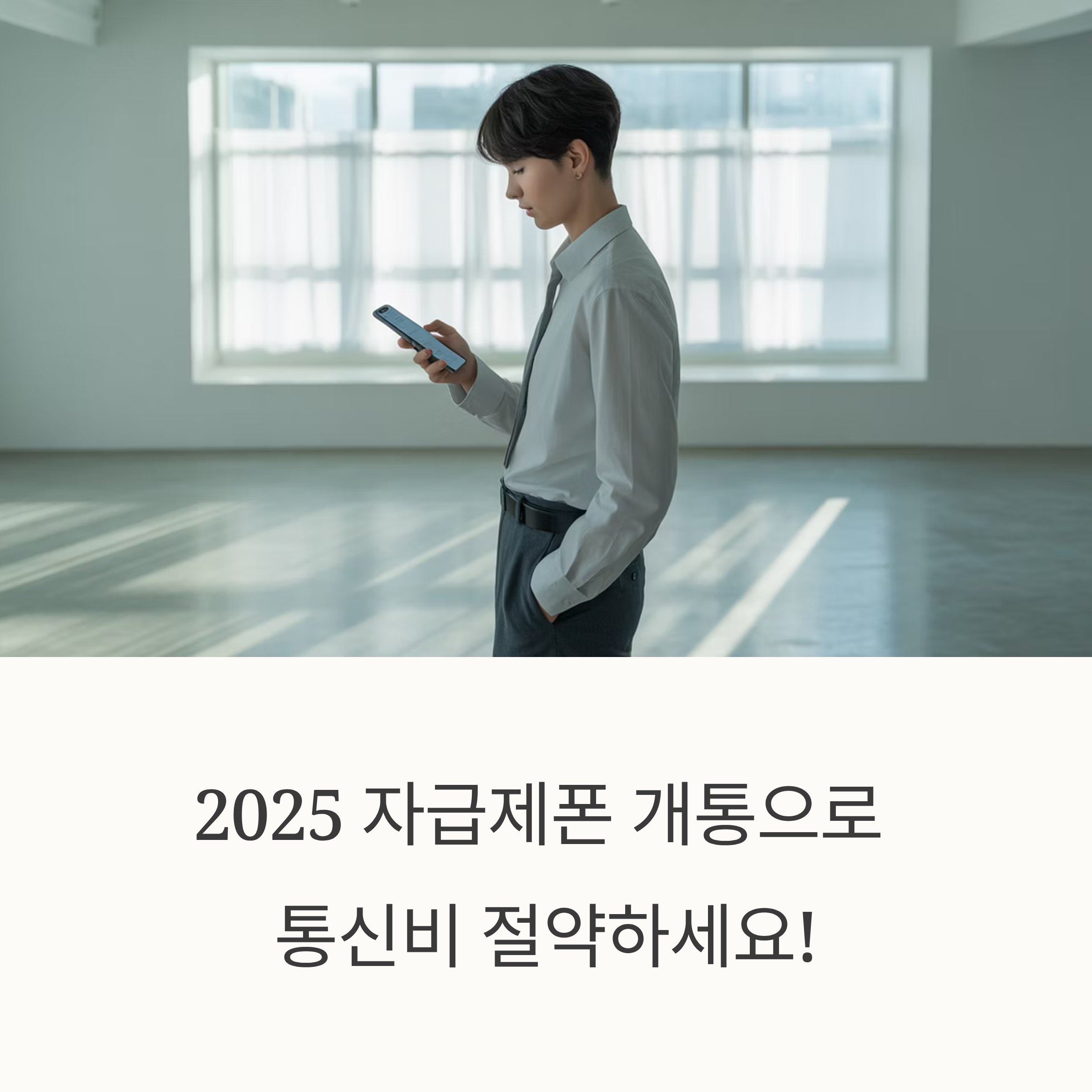 2025 자급제폰 개통 완벽 가이드! 요금 절약 실전 꿀팁까지