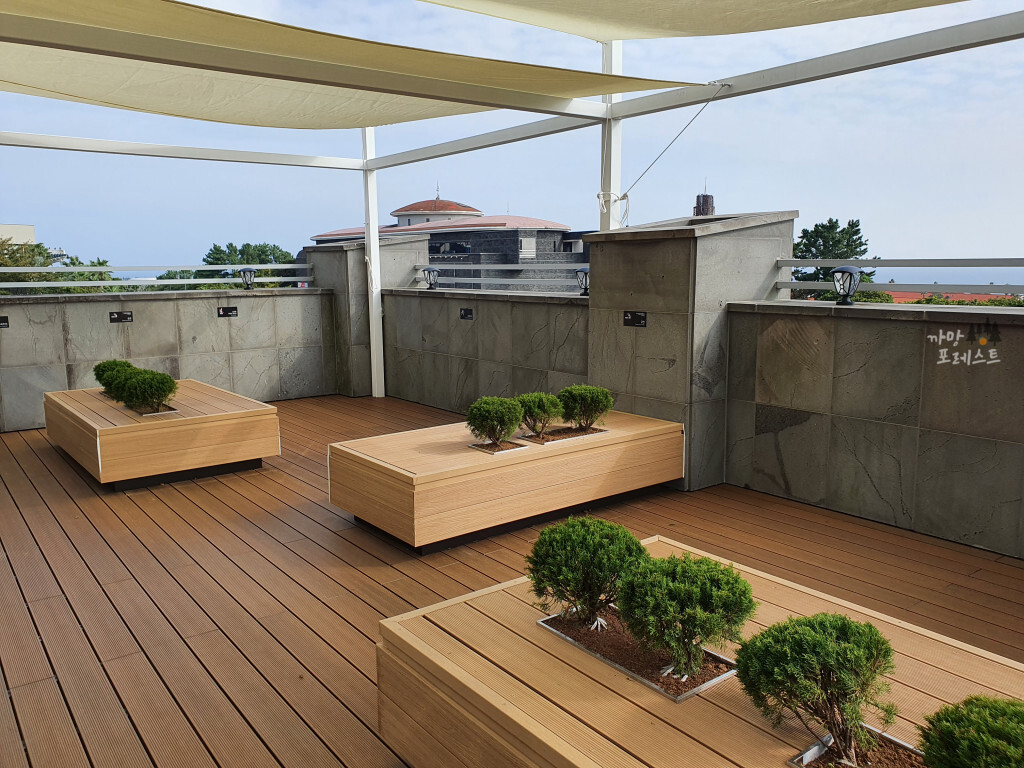 스타벅스 중문 야외 테라스