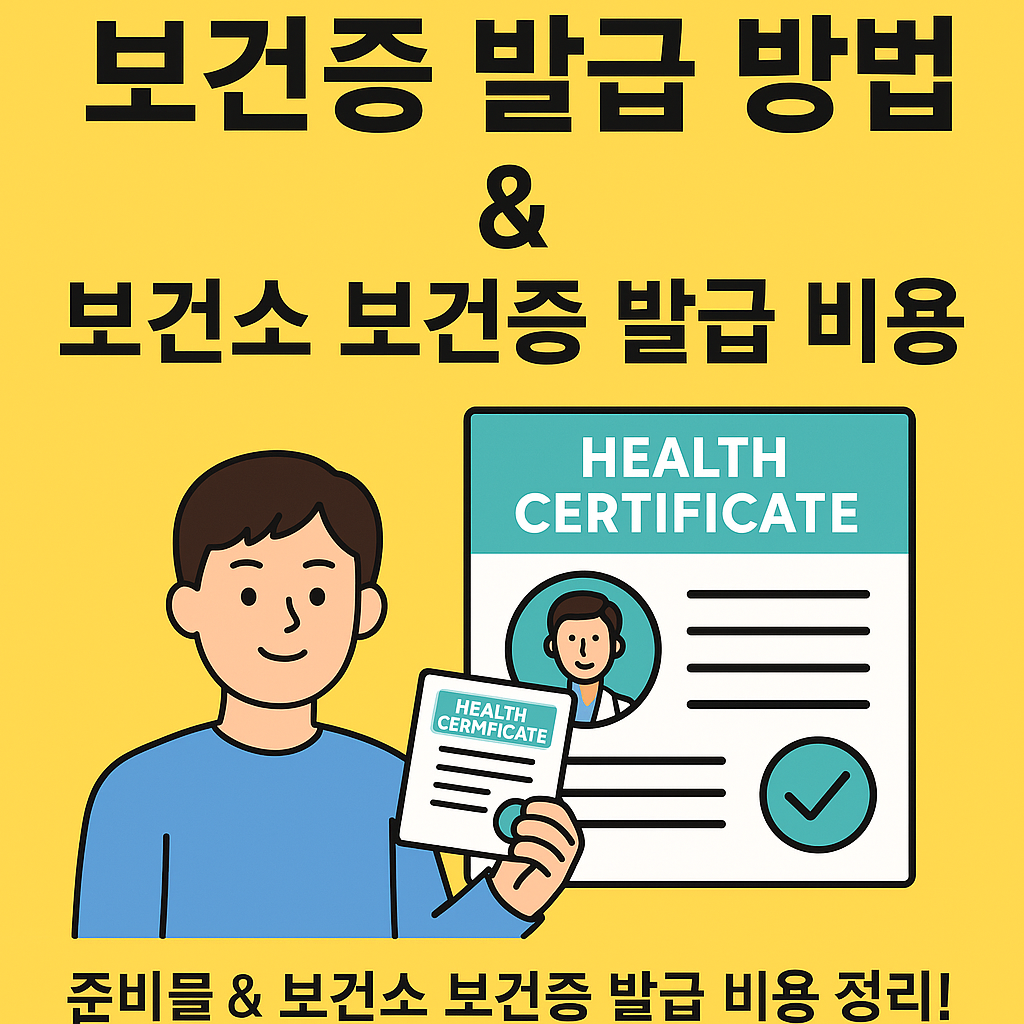 보건증 발급