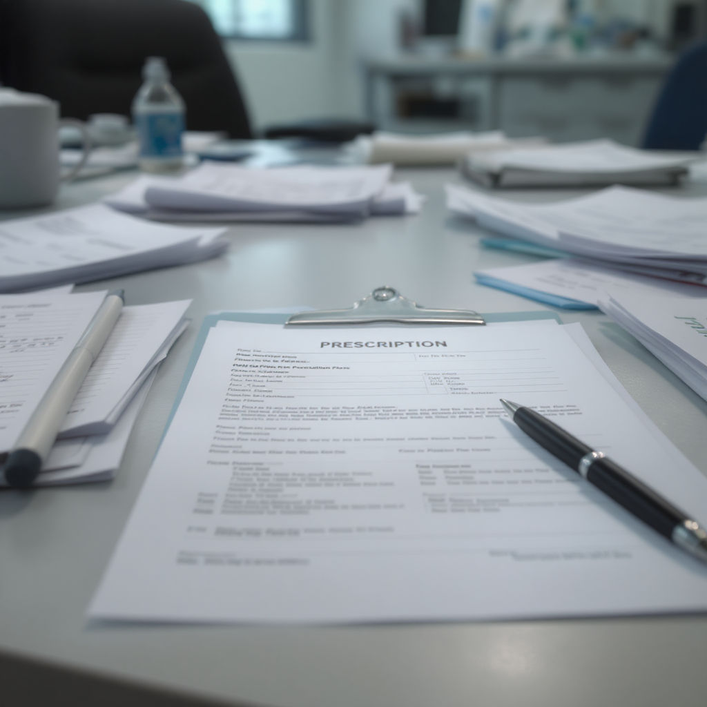 병원 약처방전 해석