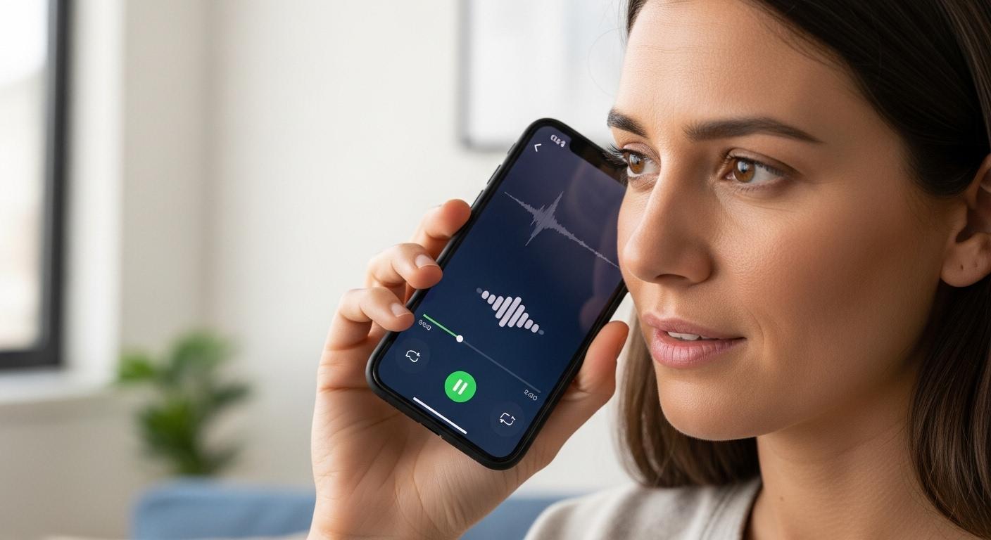 아이폰 통화 녹음 파일 듣는 법