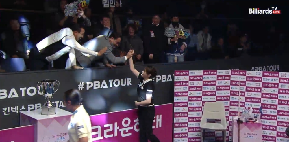 김민아 우승 크라운해태 LPBA 챔피언십 2024 (스롱 피아비 준우승) 11