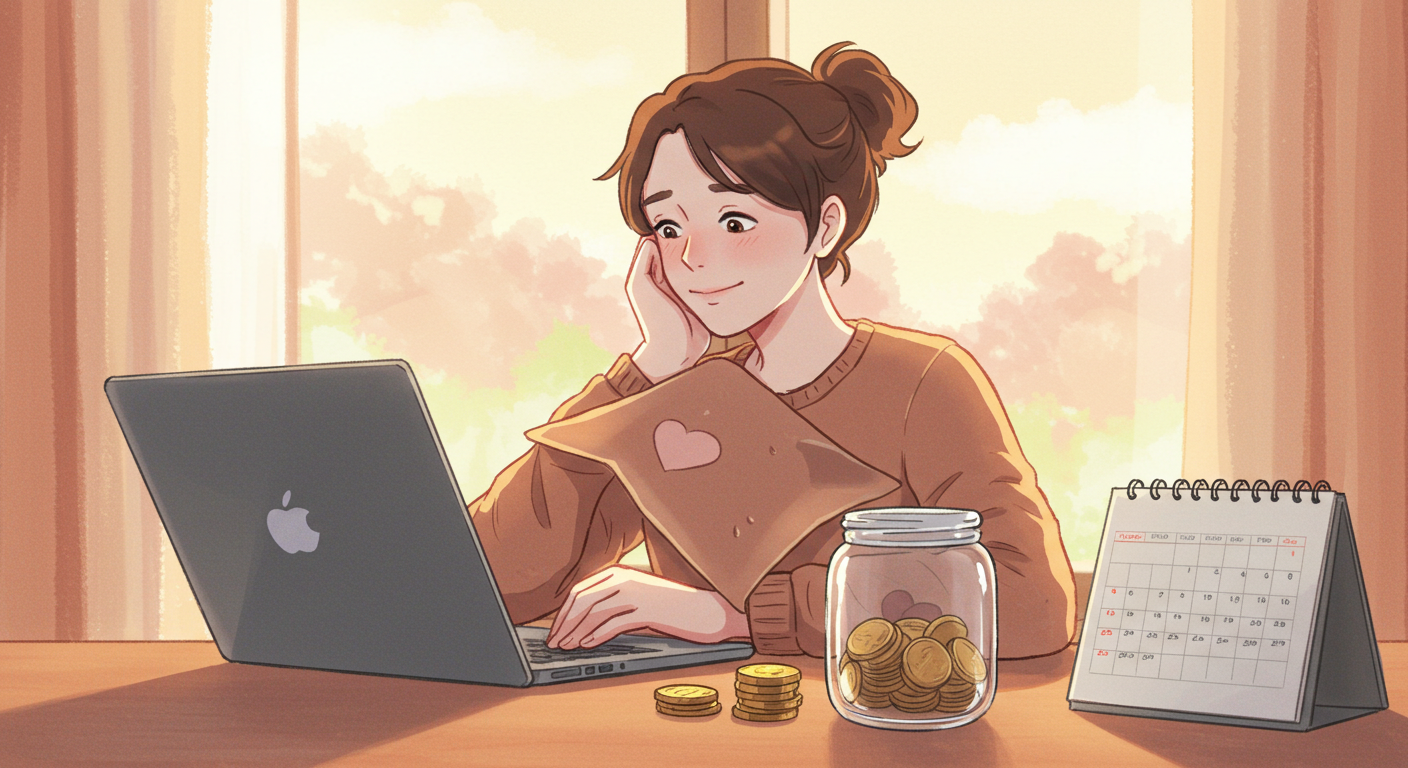 감액 제도를 이해하고 수령 전략을 정리한 뒤 안도하는 표정