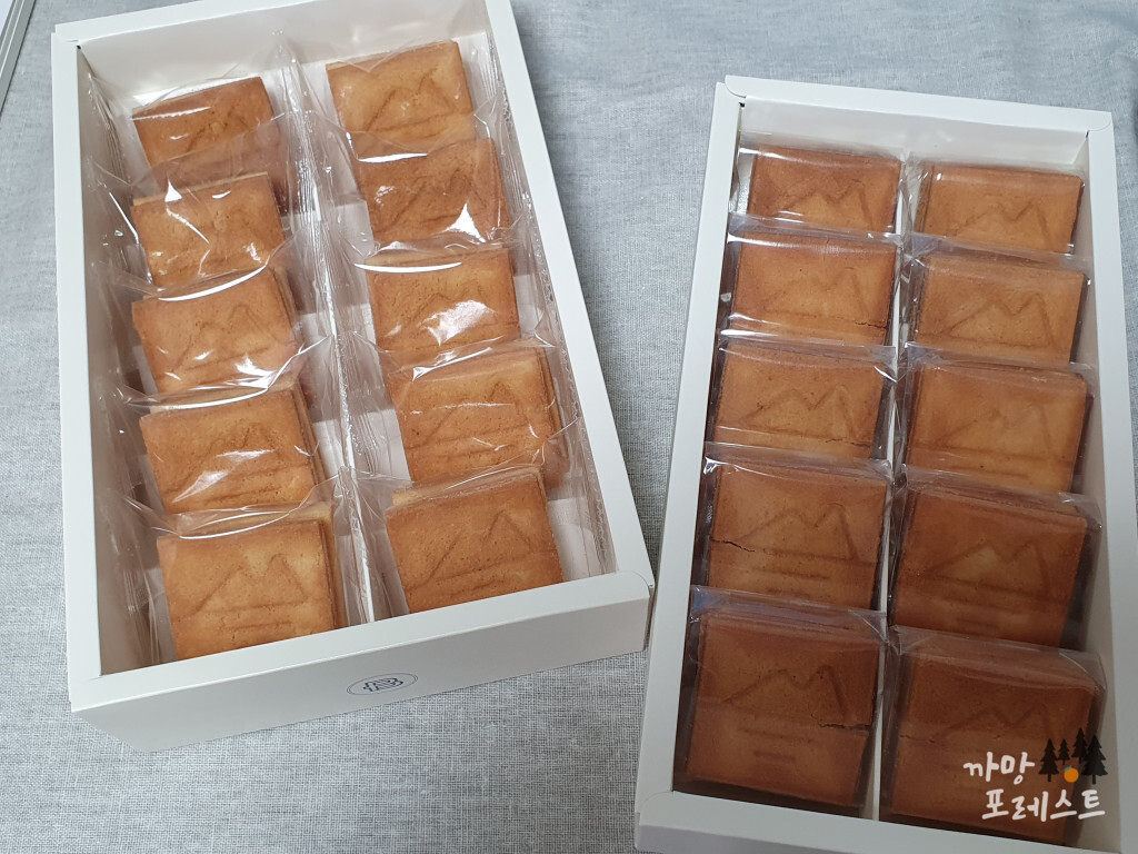 파리바게트 마음샌드 포장