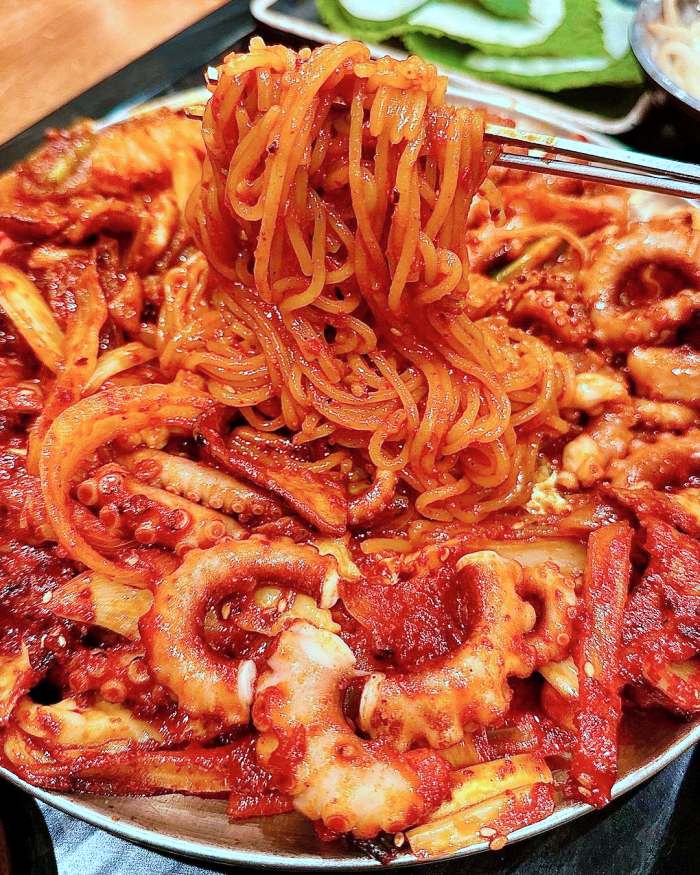 생방송투데이 부산 해운대 눈꽃 낙지 한상 맛집